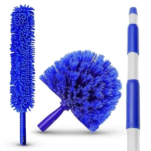 U.S. Duster Company Duster Extendable Reach 20 ft | Aluminum Telescoping Pole & Microfiber Head thumbnail 1