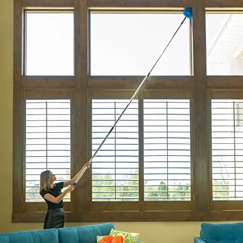 U.S. Duster Company Duster Extendable Reach 20 ft | Aluminum Telescoping Pole & Microfiber Head thumbnail 6