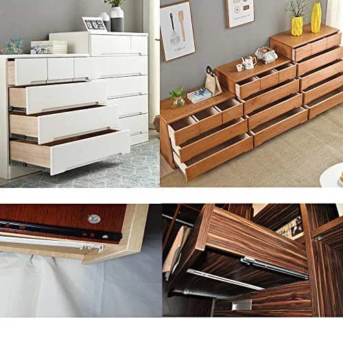 FRMSAET Drawer Repair Kit - Reinforce Wooden MDF Chipboard Drawers, 4 Pack | Easy Install, Steel Support thumbnail 6
