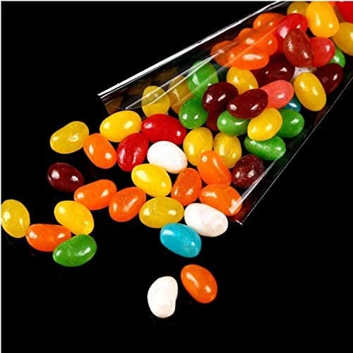 MAOUYWIEE Clear Cello Treat Bags 25cm x 13cm (9.8 x 5.1 Inch) with Gold Twist Ties | Food-Grade OPP Bags for Parties thumbnail 5