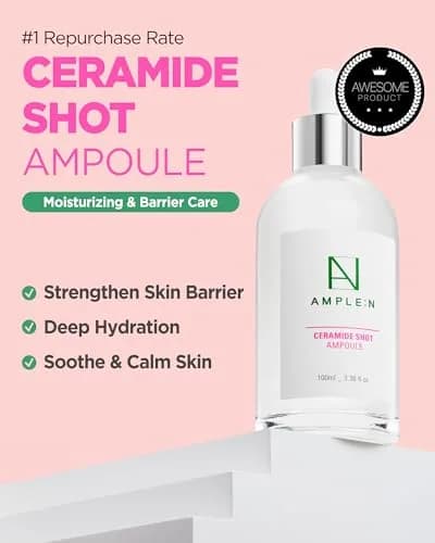 CORÉANA Ceramide Shot Ampoule 1.01 fl oz | Korean Barrier Serum for Hydration & Skin Calm thumbnail 2