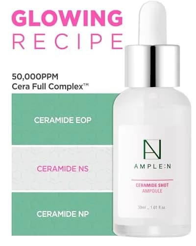 CORÉANA Ceramide Shot Ampoule 1.01 fl oz | Korean Barrier Serum for Hydration & Skin Calm thumbnail 3