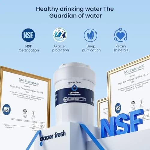 GLACIER FRESH MWF Refrigerator Water Filter 3-Pack | NSF Certified for Purer Water thumbnail 7
