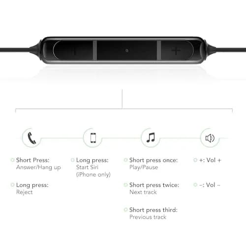 AGPTEK Sleep Earbuds In-Ear Earphones for Sleeping with 3 Sizes | Noise Isolating, Ultra-Light, Comfortable thumbnail 4