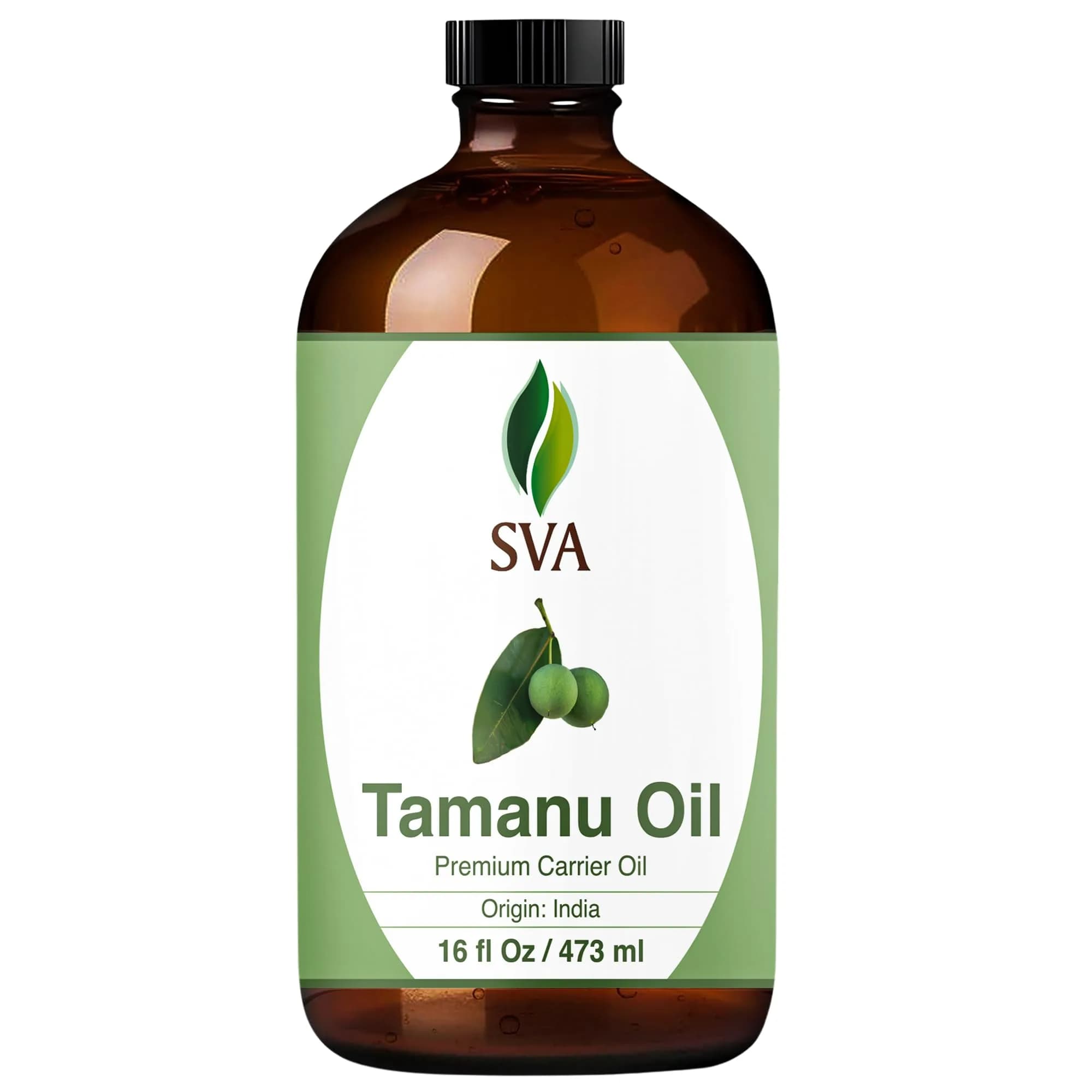 SVA Organics Tamanu Carrier Oil - 16 Fl Oz (473 ml) - Pure & Natural