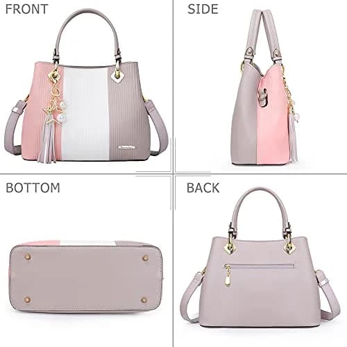 Pomelo Best Top-Handle Handbag for Women with Multiple Pockets | Stylish & Spacious thumbnail 6