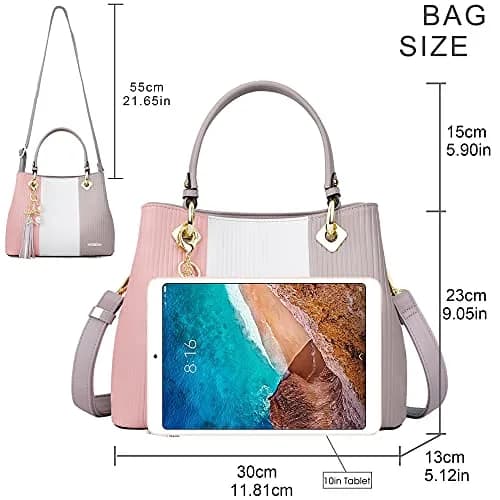 Pomelo Best Top-Handle Handbag for Women with Multiple Pockets | Stylish & Spacious thumbnail 7