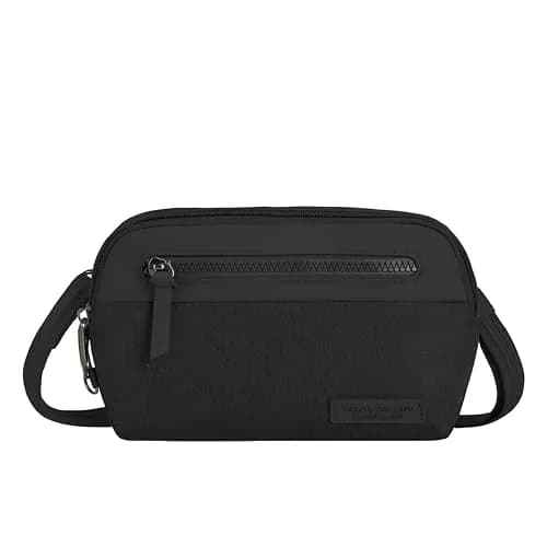 Travelon Anti-Theft Metro Convertible Small Crossbody Bag | RFID & Locking Zippers, 8.5"W x 5.25"H thumbnail 1