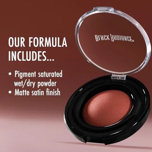 Black Radiance Artisan Color Baked Blush Makeup, Red Brick House 2.55g (0.09 oz) | Highly Pigmented & Blendable thumbnail 5