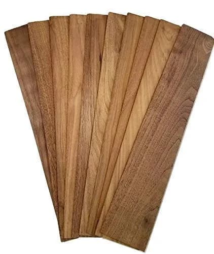 Barrington Hardwoods Walnut Thin Sawn Lumber Board 1/8" x 3.25" x 18" | Kiln Dried, Sanded, Prime Black Walnut (10) - main product image