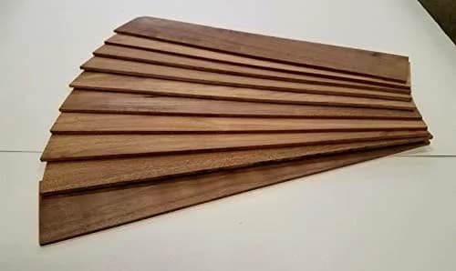 Barrington Hardwoods Walnut Thin Sawn Lumber Board 1/8" x 3.25" x 18" | Kiln Dried, Sanded, Prime Black Walnut (10) thumbnail 3