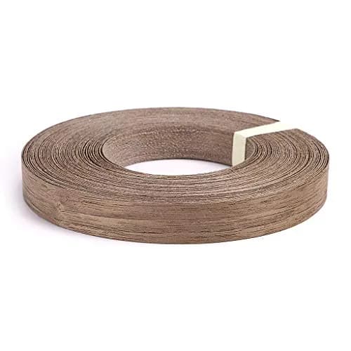 Skelang Walnut Wood Veneer Edge Banding 3/4 inch × 50 feet | Real Wood Veneer for Furniture & Cabinets thumbnail 2