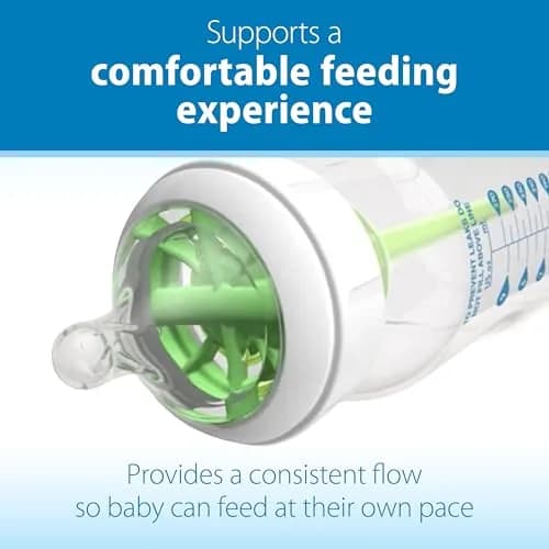 Dr. Brown's Wide-Neck Y-Cut Nipple 6-Pack, 4.2 oz (119 g) | Clinically Proven Anti-Colic Flow thumbnail 4