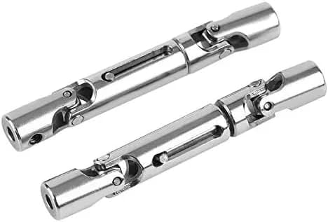 Dilwe RC Car Drive Shaft 2 Pcs Metal Universal for WPL 1/16 Scale RC Military Truck | Durable Upgrade Part thumbnail 12