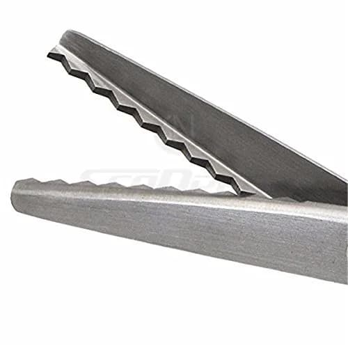 Price Xes Fabric Pinking Shears - Serrated Scalloped Stainless Steel for Sewing & Crafts, 23.5cm thumbnail 6