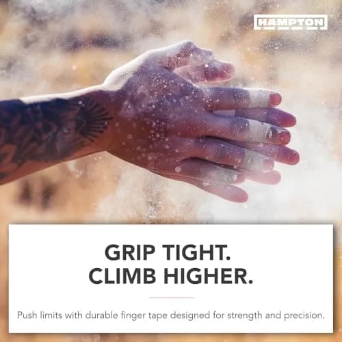 Hampton Adams Pro Finger Tape 360 ft (109.7 m) | Non-Slip Grip for BJJ, Climbing & Volleyball thumbnail 7