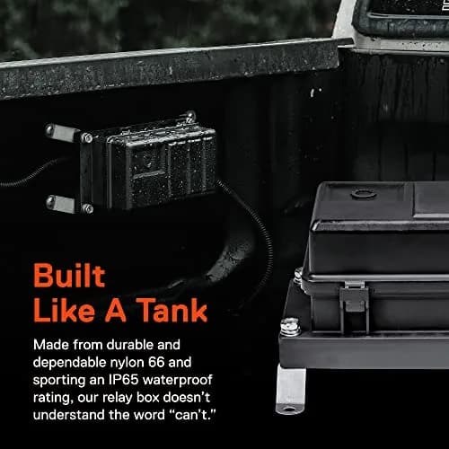 True MODS 12V Automotive Waterproof Fuse Relay Box with 6 Relays & 10 Fuses | IP65 Rated for Off-Road & Marine Use thumbnail 4