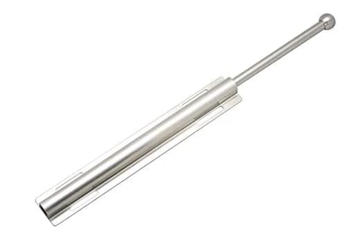 H. Bowes 12" Valet Rod Satin Nickel 32.79cm (12.91") | Extends 22.86cm (9") thumbnail 1