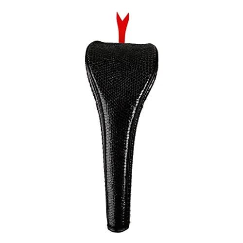 Sahara Black Snake Driver Headcover for Golf Clubs | Fits 460cc Drivers with Zippered Closure thumbnail 2