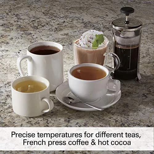 Hamilton Beach Temperature Control Electric Tea Kettle 1.7L | Precise Temp & Keep Warm thumbnail 3