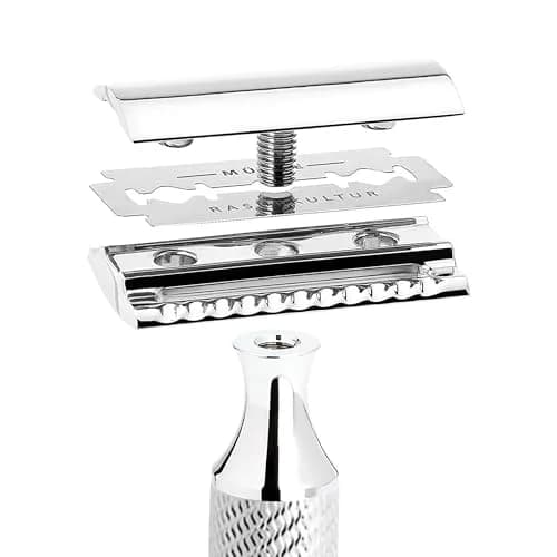 MÜHLE TRADITIONAL R89 Closed Comb Double Edge Safety Razor for Men, 105g (3.7oz) | Precision Shave thumbnail 5