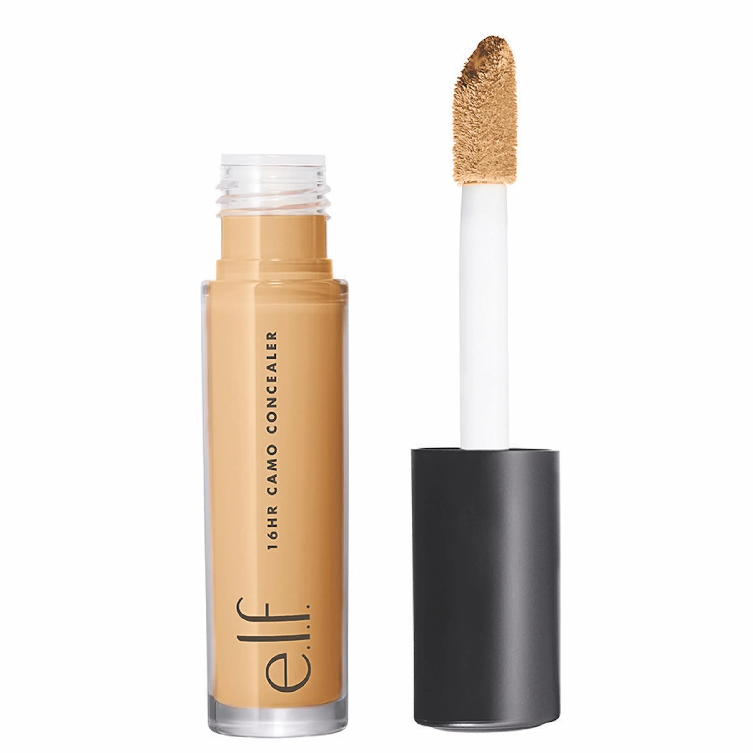 e.l.f. 16HR Camo Concealer Deep Chestnut | Full Coverage, Matte Finish, Hydrating Formula — Medium Peach
