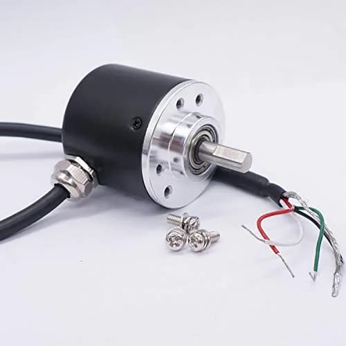 Taiss AB 2 Phase Incremental Rotary Encoder 100P/R DC 5-24V 6mm Shaft | Electronic Component for Control Systems thumbnail 5