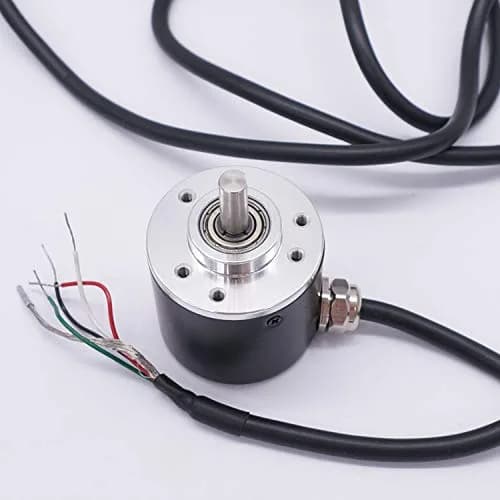 Taiss AB 2 Phase Incremental Rotary Encoder 100P/R DC 5-24V 6mm Shaft | Electronic Component for Control Systems thumbnail 3