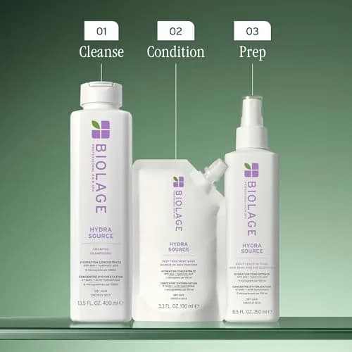 Biolage Hydra Source Deep Treatment Mask – For Dry Hair, 3.3 fl oz | Intense Hydration & Nourishment thumbnail 7
