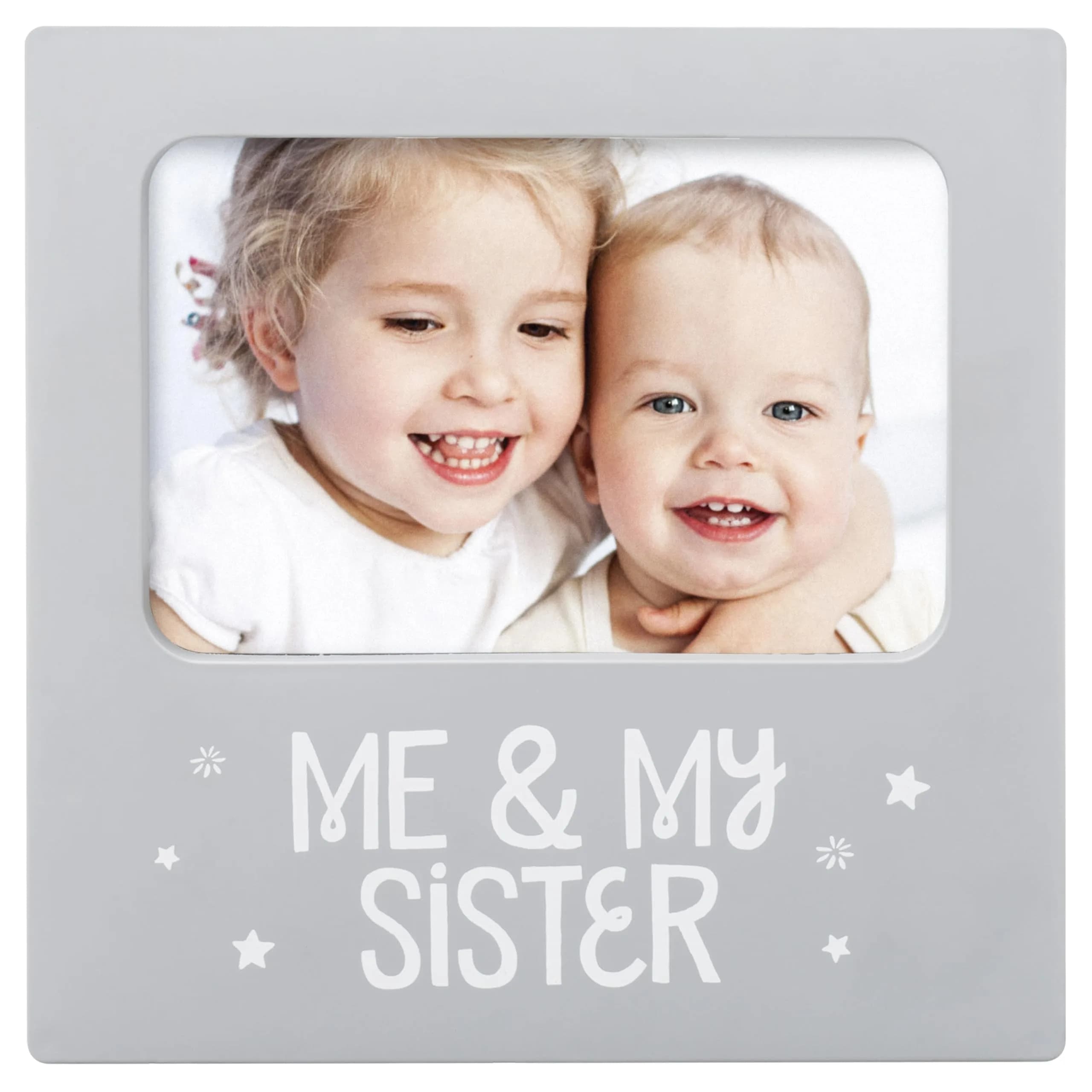 Tiny Ideas Me and My Brother Photo Frame 19.4cm (7.6in) | Celebrate Sibling Love — Me and My Sister Frame