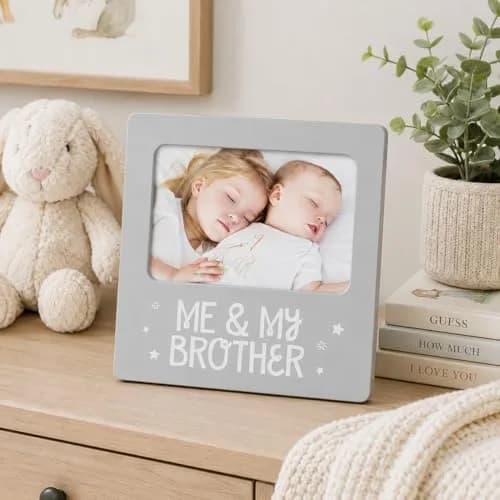 Tiny Ideas Me and My Brother Photo Frame 19.4cm (7.6in) | Celebrate Sibling Love thumbnail 9