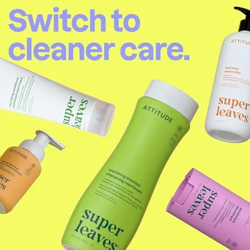 ATTITUDE Foaming Hand Soap Pear & Amber Scent 296ml (10 Fl Oz) | EWG Verified Plant-Based Cleanser thumbnail 6