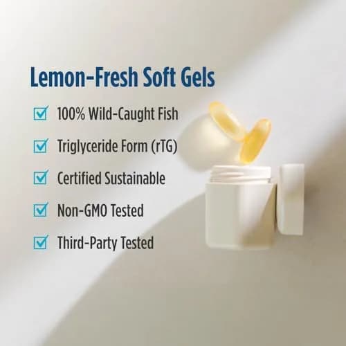 Nordic Naturals Ultimate Omega 2X 90 Softgels | 2150mg Fish Oil with Lemon for Heart & Brain Support thumbnail 5