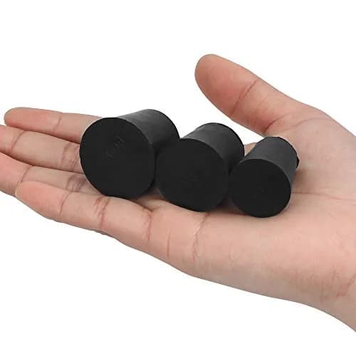 Enjoyist 19-Pack Assorted Solid Rubber Stoppers #000-#7 | Lab & Scientific Use thumbnail 6
