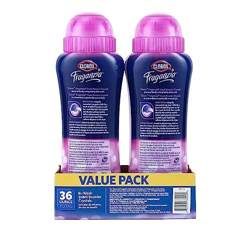 Clorox Fraganzia Laundry Scent Booster Crystals Spring Scent 1060 g (2 x 18 Oz) | Infuses Clothes with Long-Lasting Spring Fragrance thumbnail 6