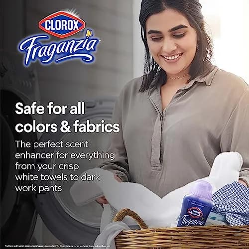 Clorox Fraganzia Scent Booster Crystals Lavender Eucalyptus Twin 36 Oz | Infuses Laundry with Long-Lasting Fragrance thumbnail 4