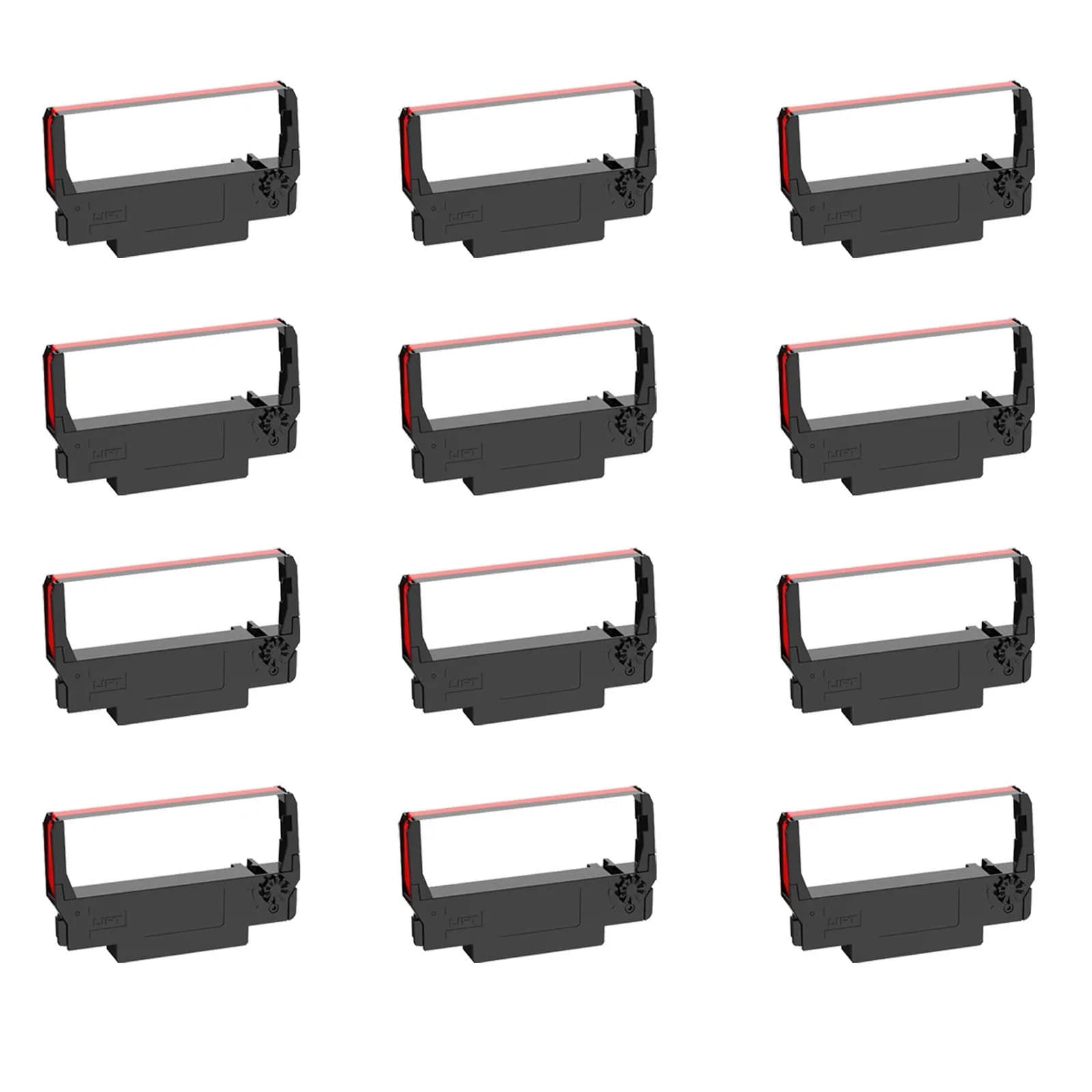 Bigger Replacement for ERC-30, ERC 30 34 38 B/R Printer Ribbon 12 Pack | Long-Lasting, Crisp Output for Impact Printers