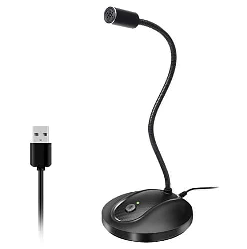 JOUNIVO USB Microphone JV-601 | 1.5m Cable, Noise-Canceling, Mute Button thumbnail 1