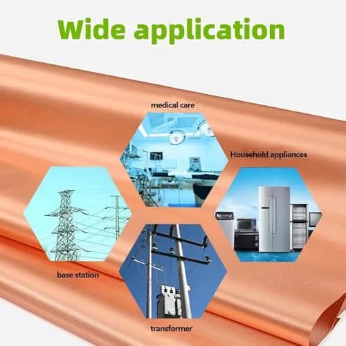 Amradield Copper Fabric 78"x43" | EMF/EMI Radiation Shielding Conductive Fabric thumbnail 2