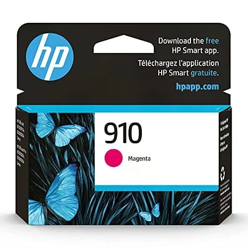 HP 910 Magenta Ink Cartridge | 315 Pages Yield | Eligible for Instant Ink thumbnail 1