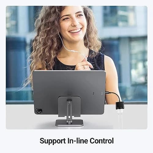 LecLooc USB C Splitter for iPhone 15 | Dual Audio & Fast Charge 60W | Compatible with iPad Pro, Galaxy S22 Ultra, Pixel 7 | 24-bit/96kHz thumbnail 8