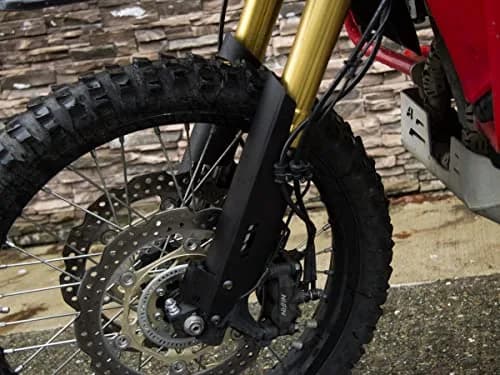 AltRider Fork Leg Guards Compatible with Honda CRF1000L & CRF1100L Africa Twin/Adventure Sports - Powder Coated Aluminum - Black thumbnail 4