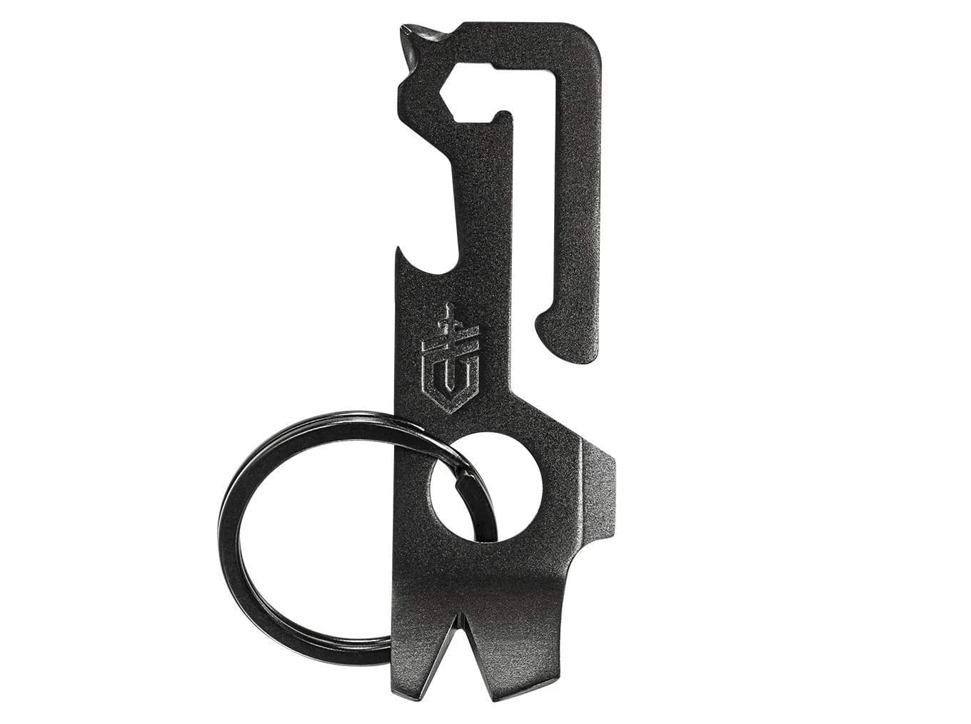 Gerber Gear Mullet Keychain Multi-Tool 7.6cm (3 inches) | 9-in-1 EDC Pry Bar, Wire Stripper, Bottle Opener