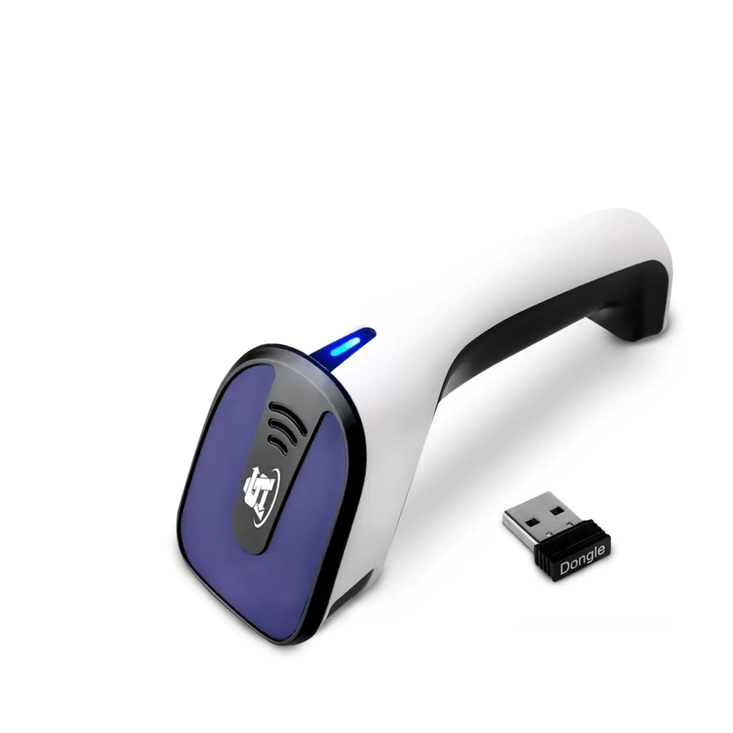 ScanAvenger Bluetooth Barcode Scanner | 1D & 2D QR Code Reader with Stand, 493ft Wireless Range, USB & 2.27 kg (5 lb) Battery