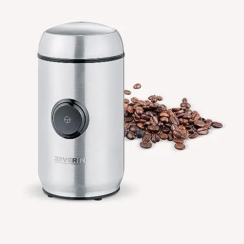 Severin 150W Coffee Spice Grinder with Cord Storage | Stainless Steel, Versatile & Safe thumbnail 4