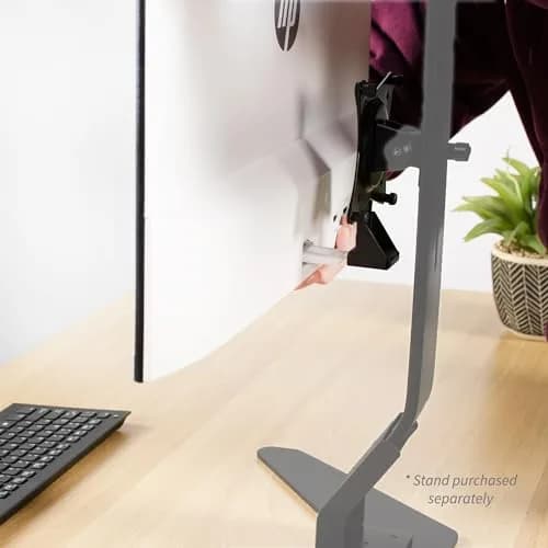 VIVO Steel Quick Attach VESA Adapter Plate Bracket for HP Monitors 75x75mm & 100x100mm | Mount-HP27ER thumbnail 7