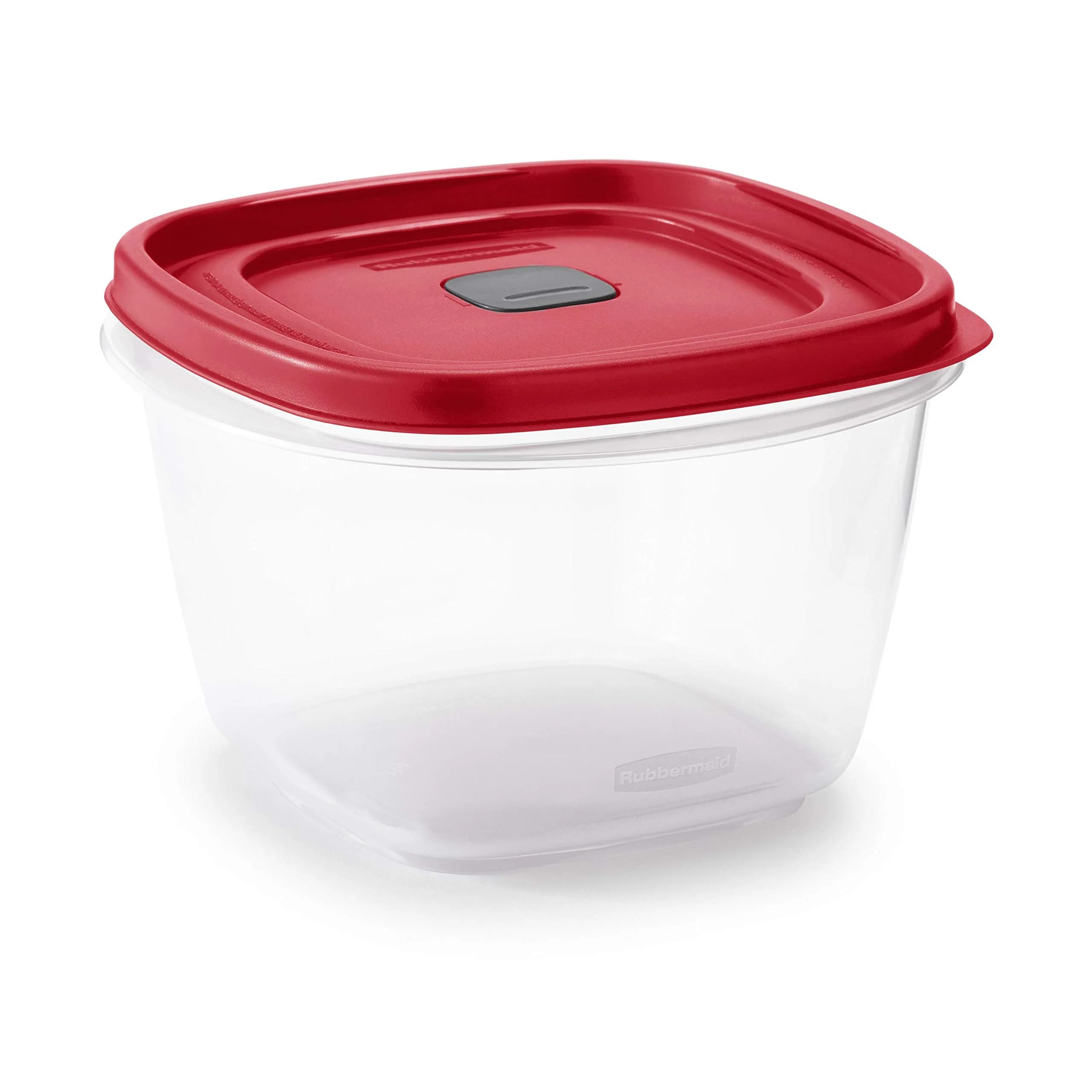Rubbermaid Easy Find Vented Lid Food Storage Containers 7-Cup Red thumbnail 3