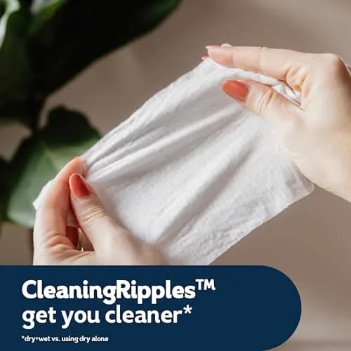 Cottonelle Fresh Feel Flushable Wipes, 8 Packs, 42 Wipes per Pack | Gentle & Septic-Safe for Complete Clean thumbnail 7
