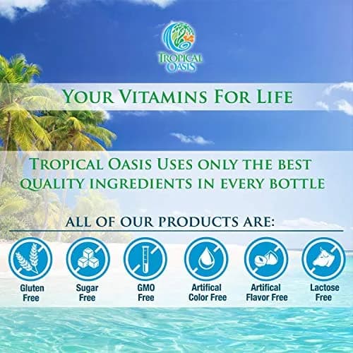 Tropical Oasis Ultra Max B12 Liquid Drops 4oz | Max 5000mcg Max Potency, Vegan, Strawberry Flavor thumbnail 8