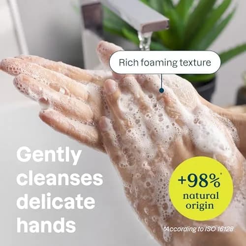 ATTITUDE Sensitive Skin Hand Soap with Oat, EWG Verified, 473ml (16 Fl Oz) | Gentle Cleansing for Dry Skin thumbnail 3